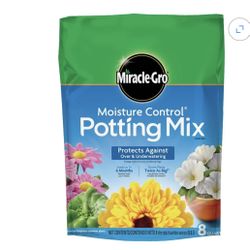 Miracle grow moisture control potting mix