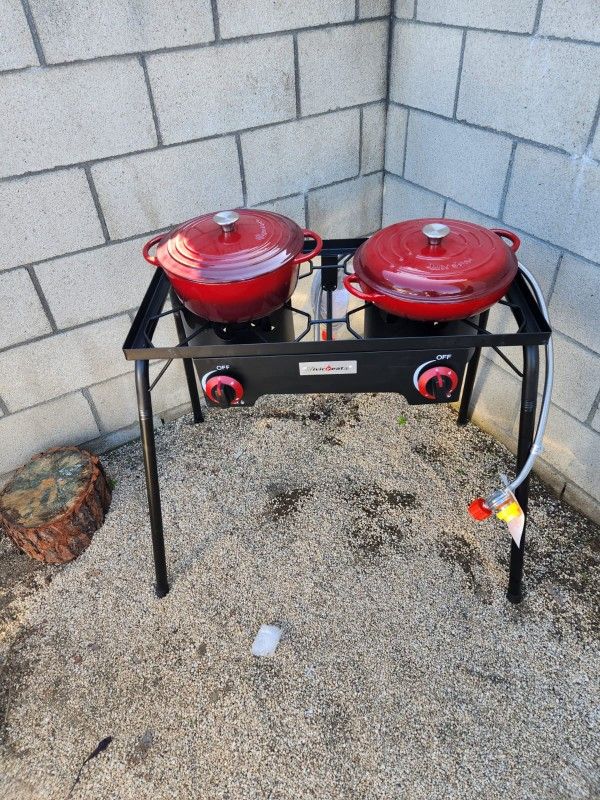 Cocina Para Cocinar Afuera De La Casa Nueva En Caja Gas Propano