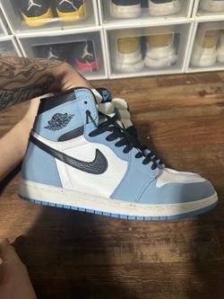 Jordan 1 university blue size 10 used authentic