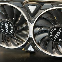 Working MSI RX580 Armor 4G oc