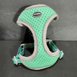 ThinkPet Reflective Breathable Soft Air Mesh No Pull Puppy Choke Free TEAL Brand New 