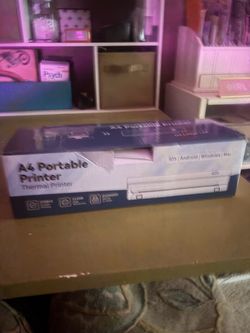 A4 portable thermal printer