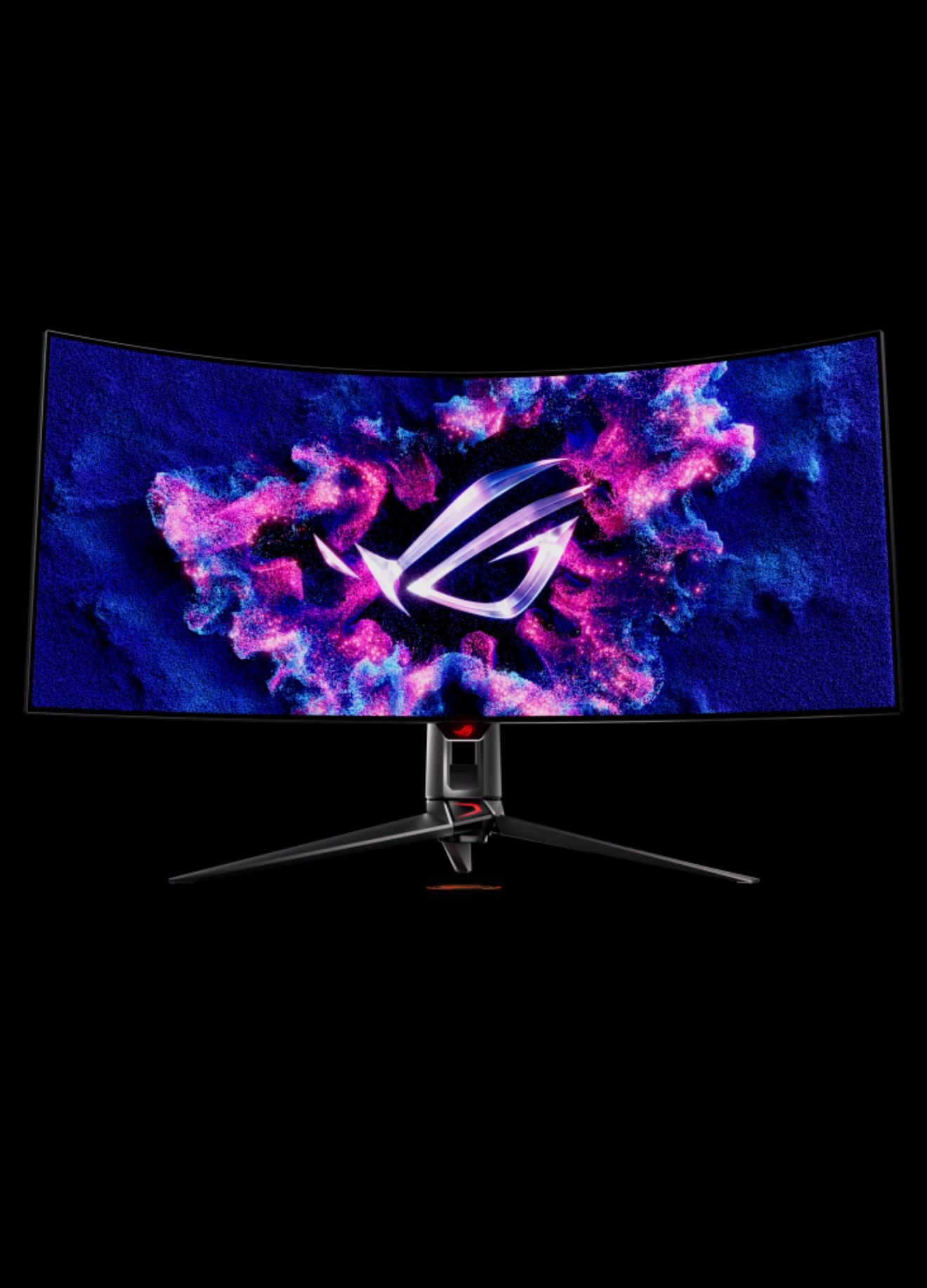 ASUS ROG Swift 39" Ultrawide 800R Curved OLED Gaming Monitor (PG39WCDM) - 21:9 (3440x1440), 240Hz, 0.03ms, G-SYNC Compatible, Custom Heatsink, Smart K