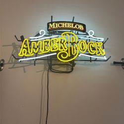 Michelob Amber Bock Neon Sign