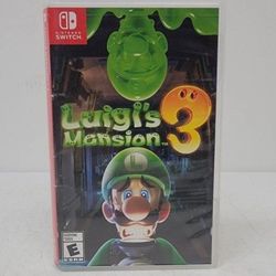 NINTENDO SWITCH LUIGIS MANSION 3 BRAND NEW FACTORY SEALED 