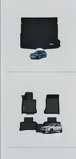 Mercedes Benz GLC 2023 & 2024 Floor mat and cargo trunk liner
