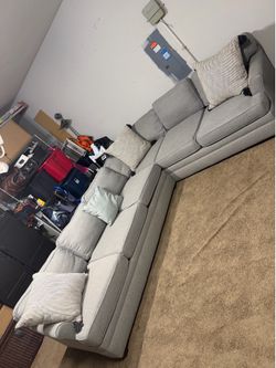 Beautiful grey Fabric Sofa