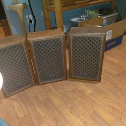 Vintage Panasonic 2 Way Speakers