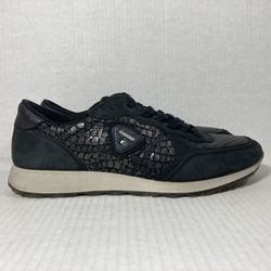 retort tanker Slechthorend ECCO Danish Design Black Leather Comfort Casual Sneakers Shoes EU Sz 39  Wmns Sz 8 for Sale in Tempe, AZ - OfferUp