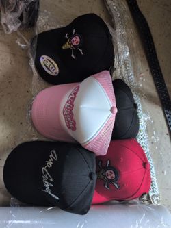 Mixed Lot of 5 Graphic Baseball Caps