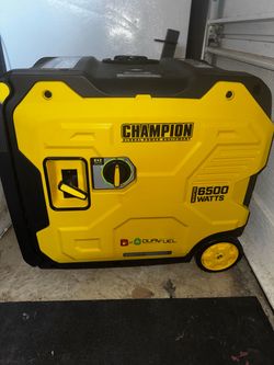 Champion 6500watt generator (open box)