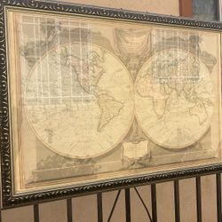 Lot 33: 1808 New Map of The World with Captain Cook's Tracks by Laurie and Whittle TAKING REASONABLE OFFERS ACEPTO OFERTAS 