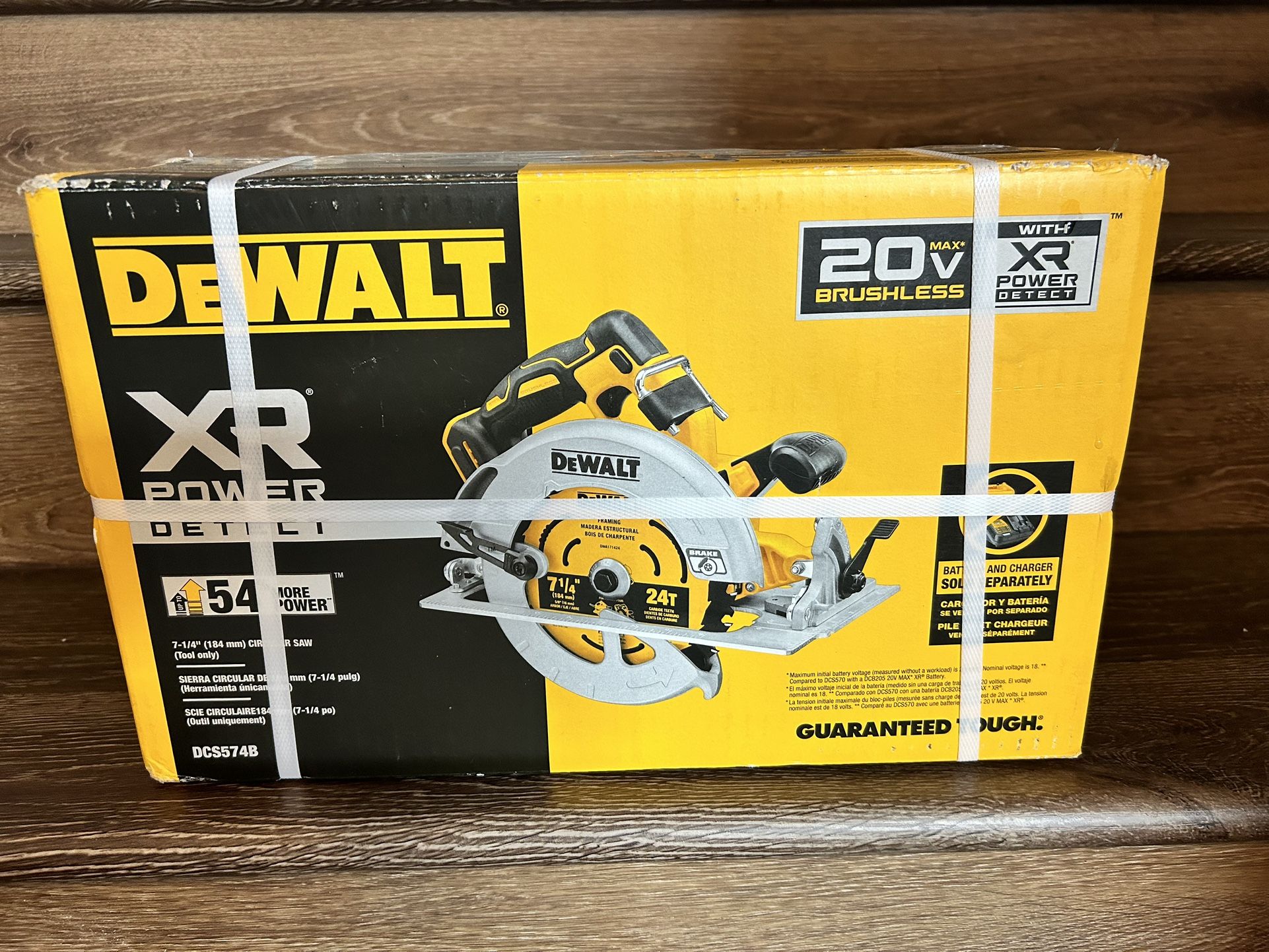 Dewalt XR 20v Max Circular Saw 7 1/4” TOOL ONLY