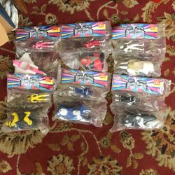 Mighty Morphin Power Rangers The Movie 1995 - McDonald's Toys Complete Set of 6