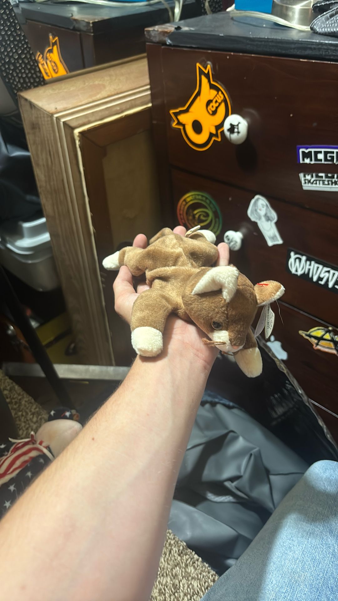 Vintage Pounce beanie baby 