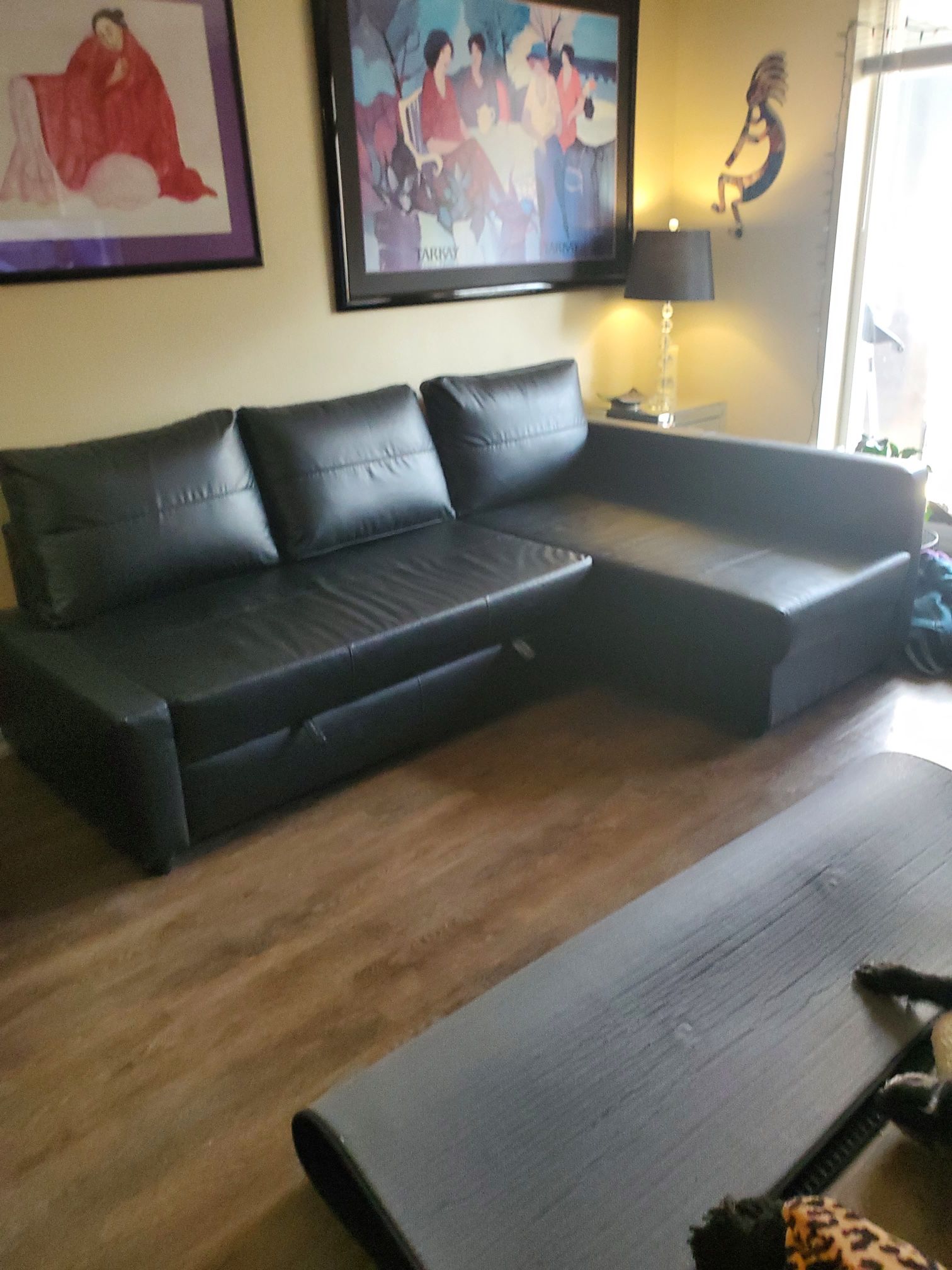Black Sleeper Sofa