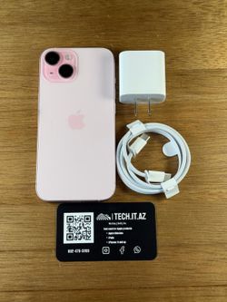 📱 iPhone 15 | 128GB | Pink | T-Mobile/Metro PCS | Hablo Español