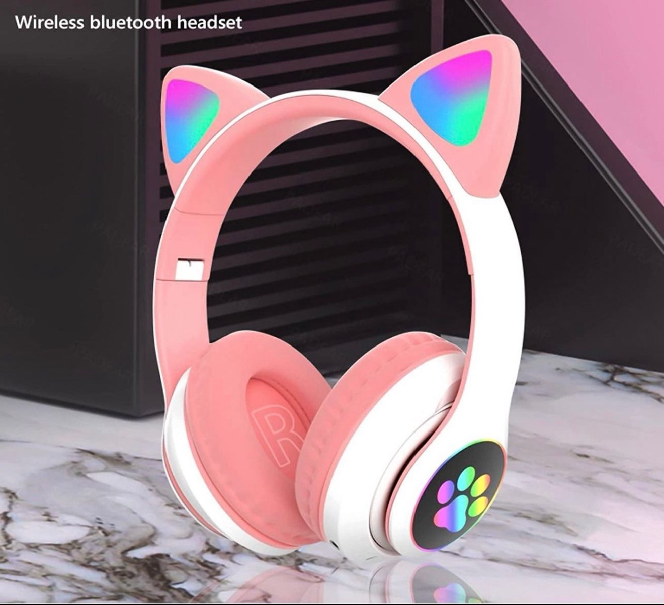 Wireless Headset Cat Ears