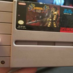 Authentic Rare Super Nintendo Game Musya The Classic Japanese Tale Of Horror