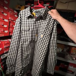 Carhartt Loose Fit Heavyweight Flannel Long-Sleeve Plaid Shirt Brand New!  Size: XL