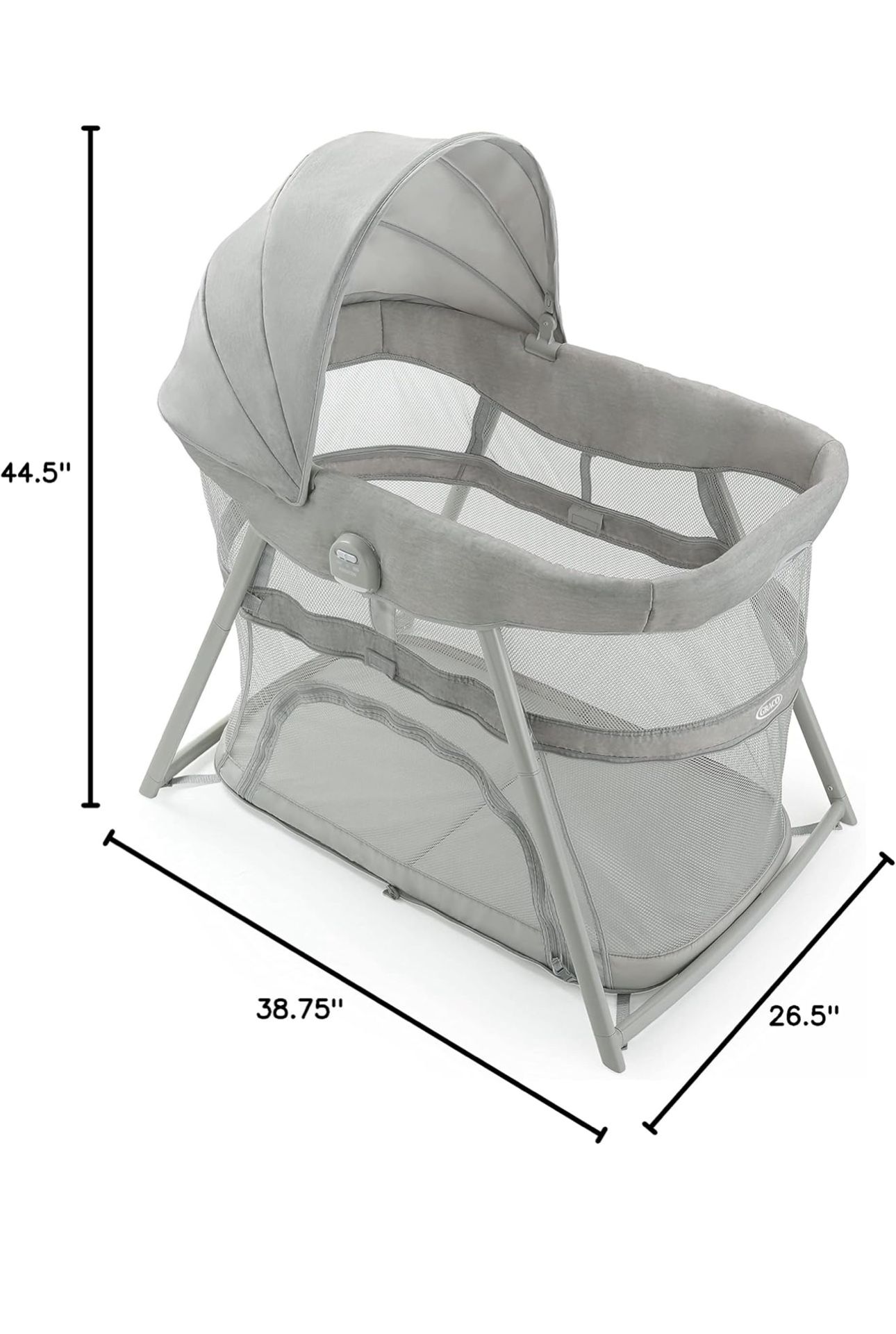 Graco DreamMore 3-n-1 Travel Bassinet And Crib