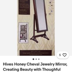 Hives And Honey Jewelry Armoire 