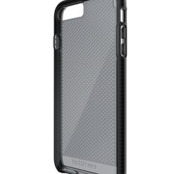 Tech21 - EVO CHECK Case for Apple® iPhone® 7 Plus and 8 Plus - Smokey/Black