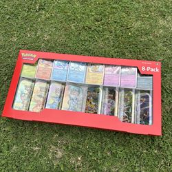 Pokemon Prismatic Evolutions Mini Tins 8-pack Costco Exclusive 