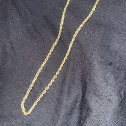 14k Gold Rope Chain 