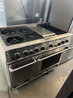 Dcs gas range 48” gas range