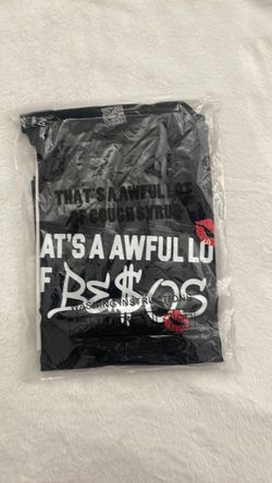 Black Graphic T-Shirt Sealed in Bag