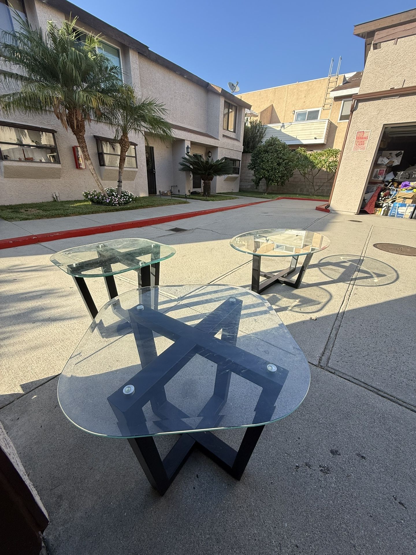 3 Piece Coffee Table Set