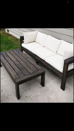 Sofa muebles de patio exterior hecho a mano de larga duración prueba meteorológica //echo a pedido