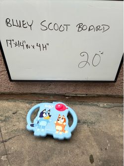 Bluey scoot  board