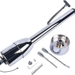 28" Chrome Tilt Street Rod Steering Column Replacement For GM