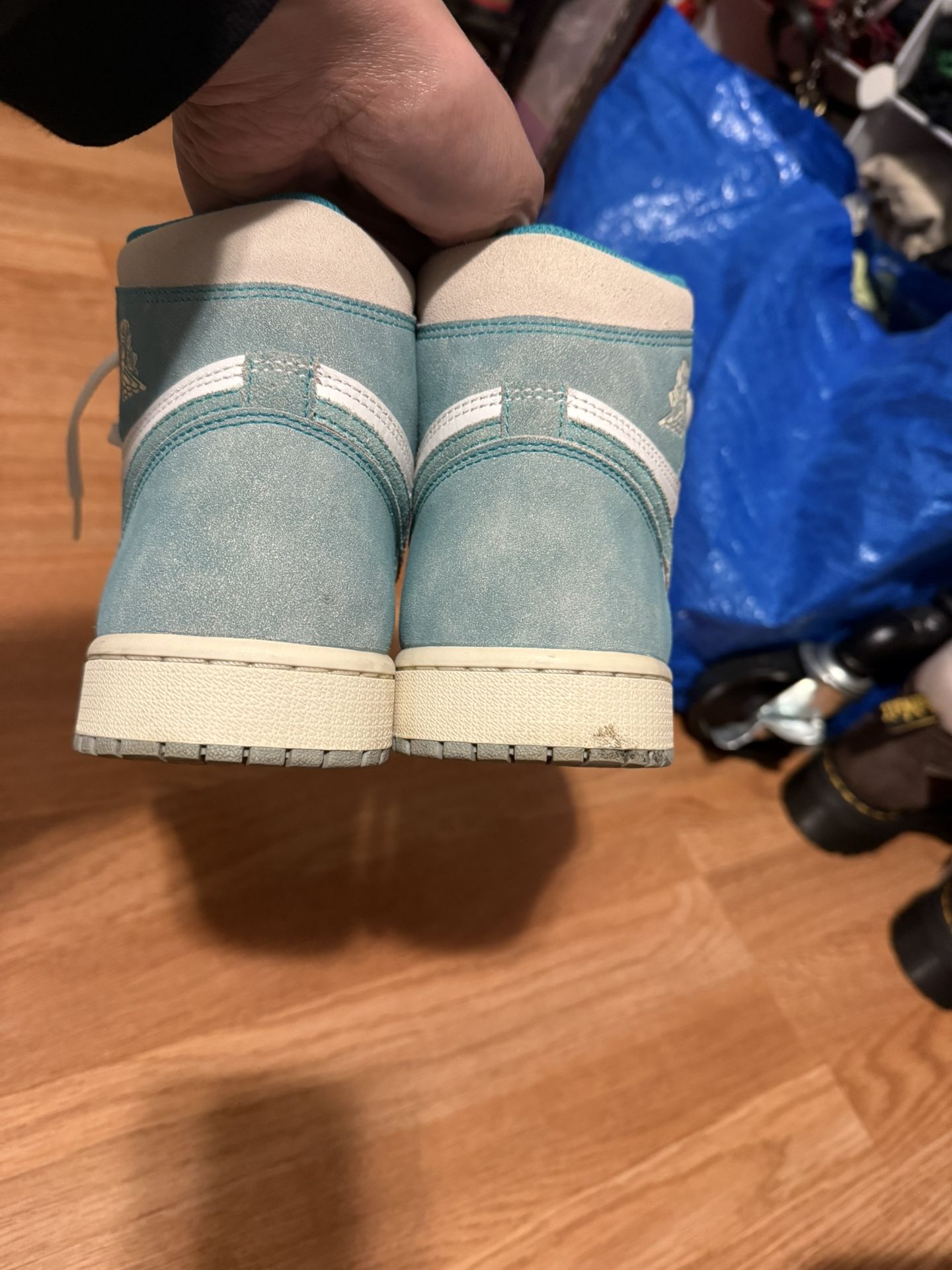 Jordan 1 Turbo Green, Worn 3x