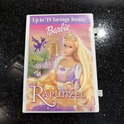 Barbie As Rapunzel DVD Classic Fairy Tale