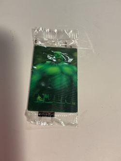 MINI HULK TRADING CARD - STILL SEALED - $4
