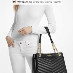 Black Michael Kors Tote Purse 