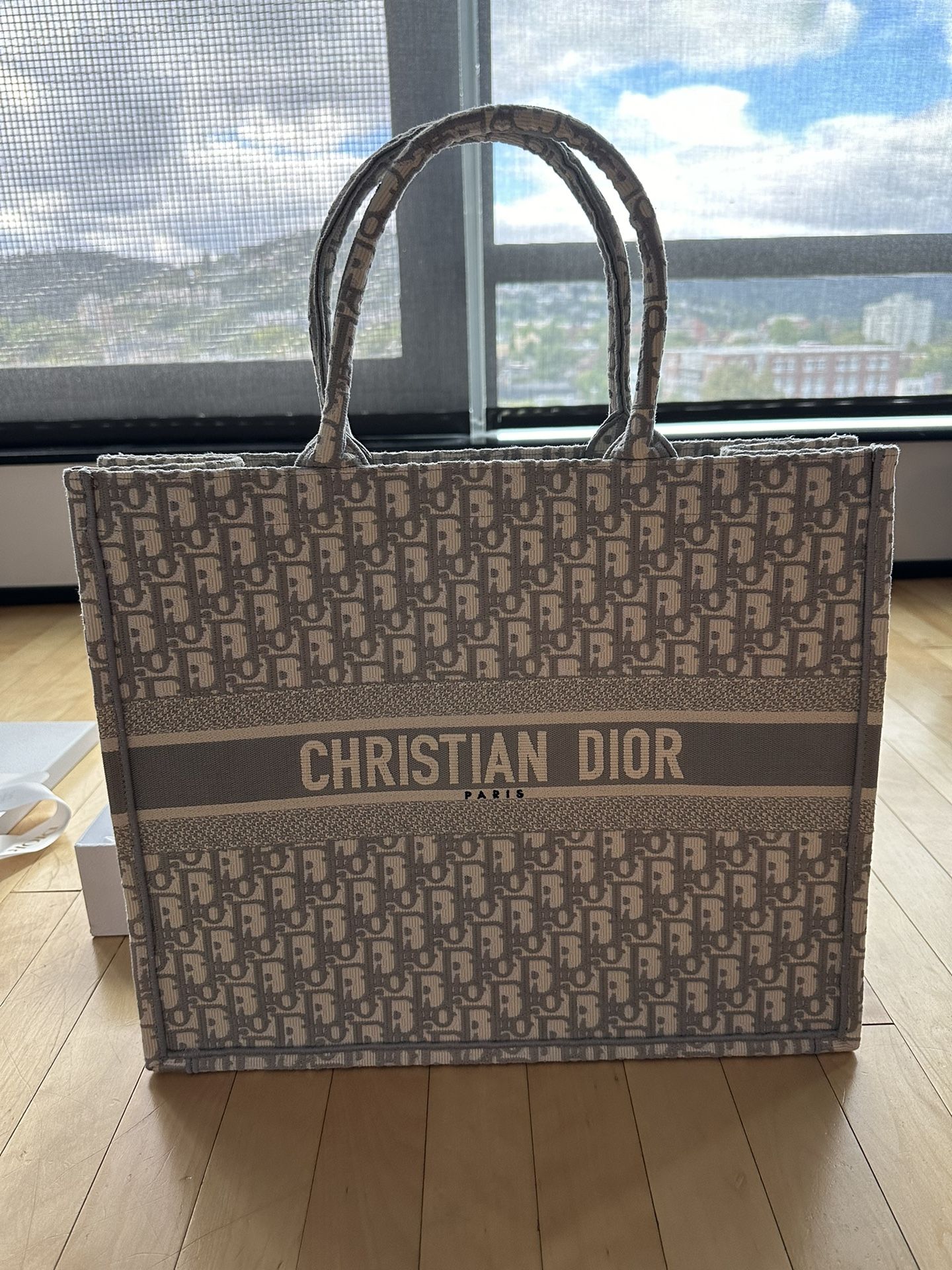 DIOR BOOK TOTE L CANVAS - BRAND NEW