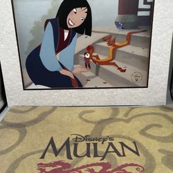 The Disney Store - The Lithograph Collection 1999 Mulan