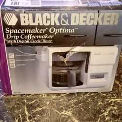 Black And Decker Space Maker Optima W Digital Clock& Timer