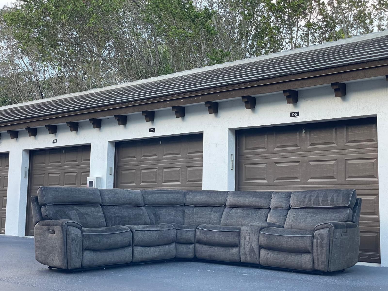 🛋️ Sectional Couch/Sofa - Recliners - Gray - Chenille - Delivery Available 🚛
