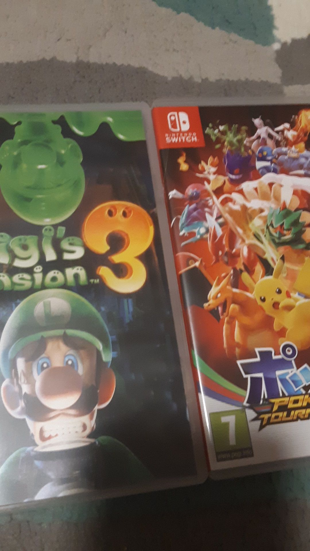 Nintendo Switch Games (Luigi's Mansion 3, Pokken Tournament DX, Splatoon 2) (Pickup Only)