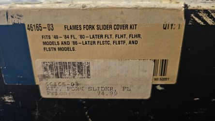 Fork slider 2 pack for Harley