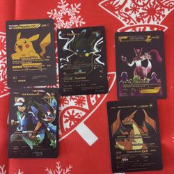 Cartas De Pokemon Color Negro 