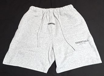 Fear of God Essentials Grey Shorts – Clean Fit