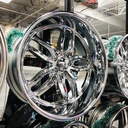 22x8.5 22x10.5 Chrome Us Mag Cten Wheels. 5 Lug .... Central Tires