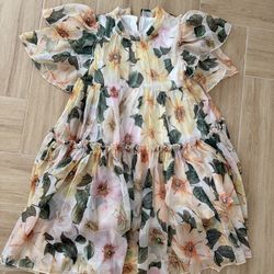 Dolce gabbana dupe Girls floral special occasion dress