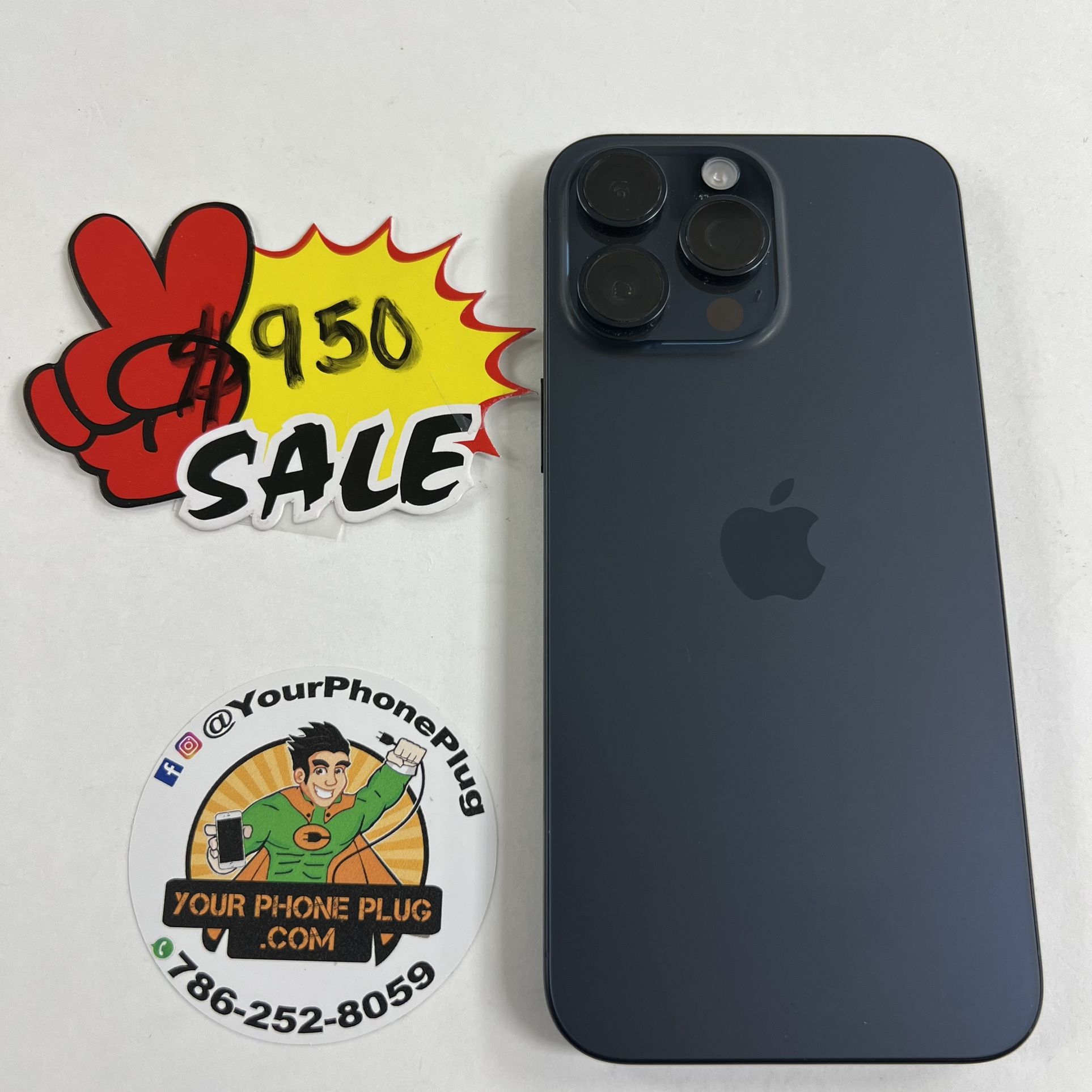 IPHONE 15 PRO MAX UNLOCKED 256GB